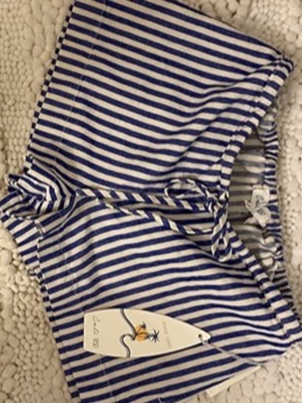 Cali 1850 Striped Casual Shorts - Picture 2 of 6